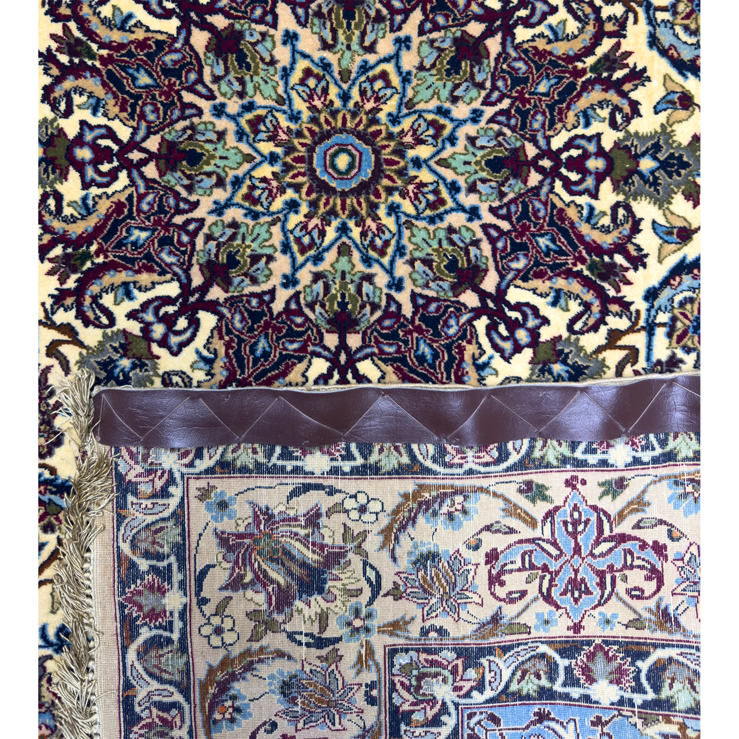 Persian Isfahan Rug - 3 x 5 ft