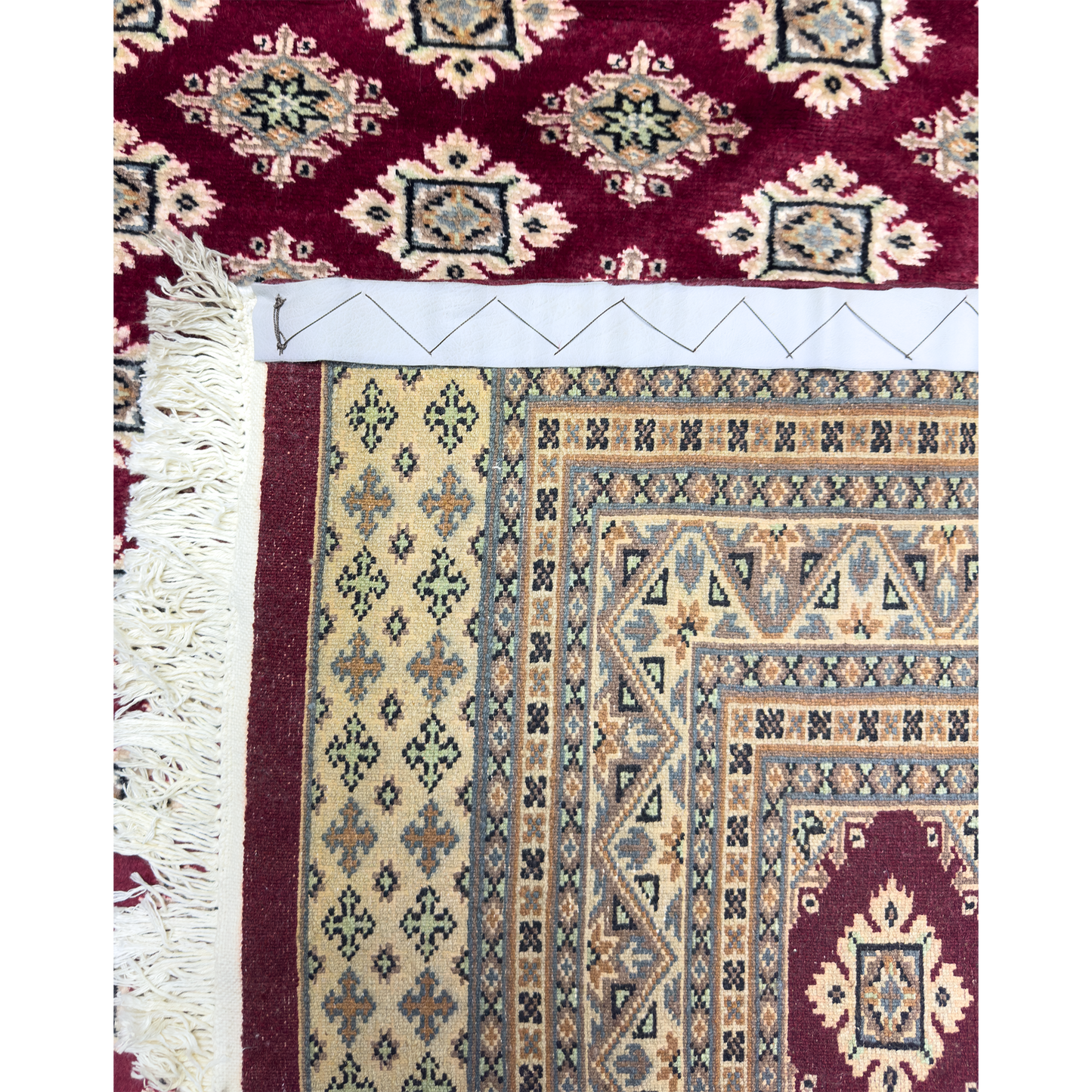 Pak. Bokhara Jaldar Rug - 4 x 6 ft