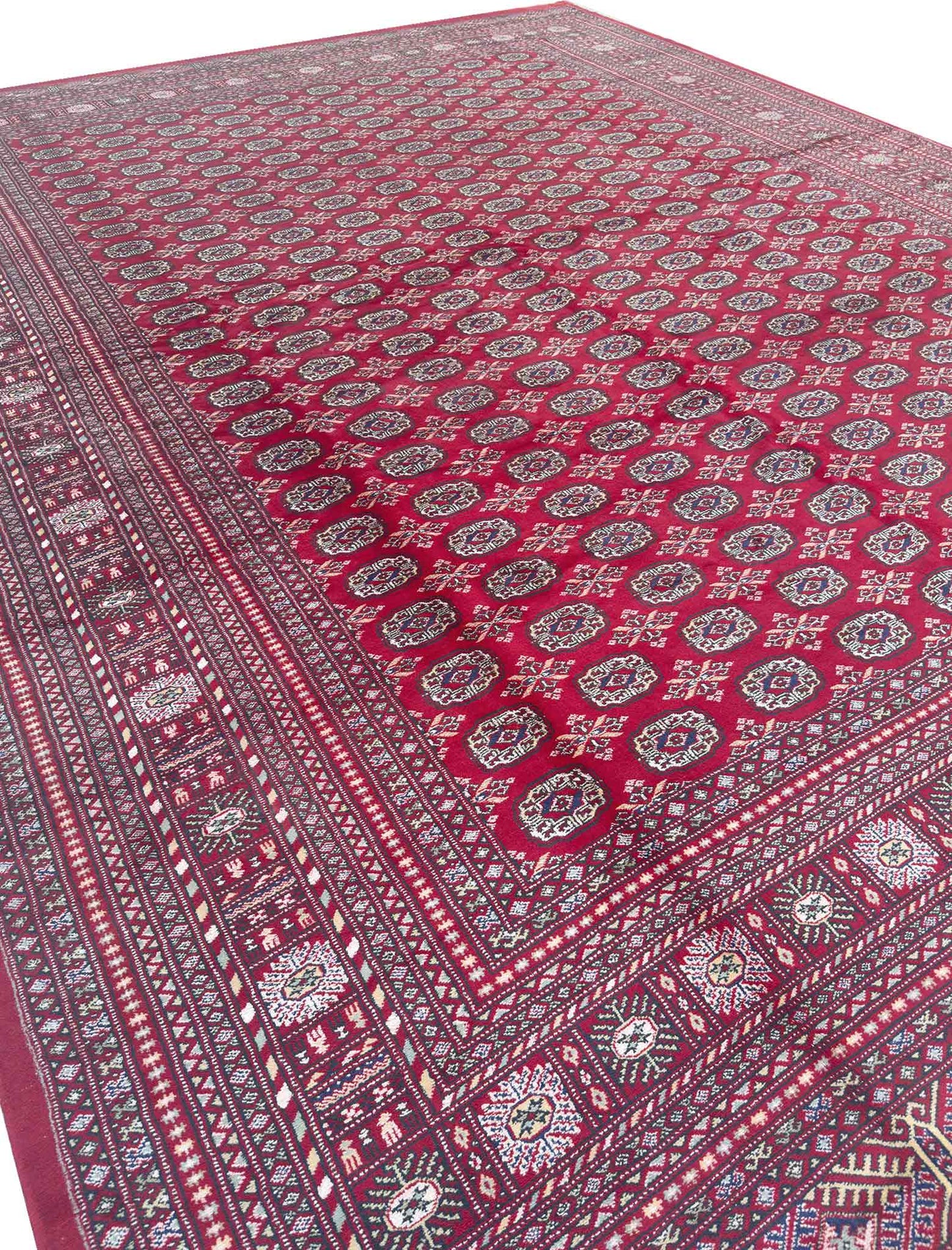 Pakistan Mori Rug - 10 x 14 ft