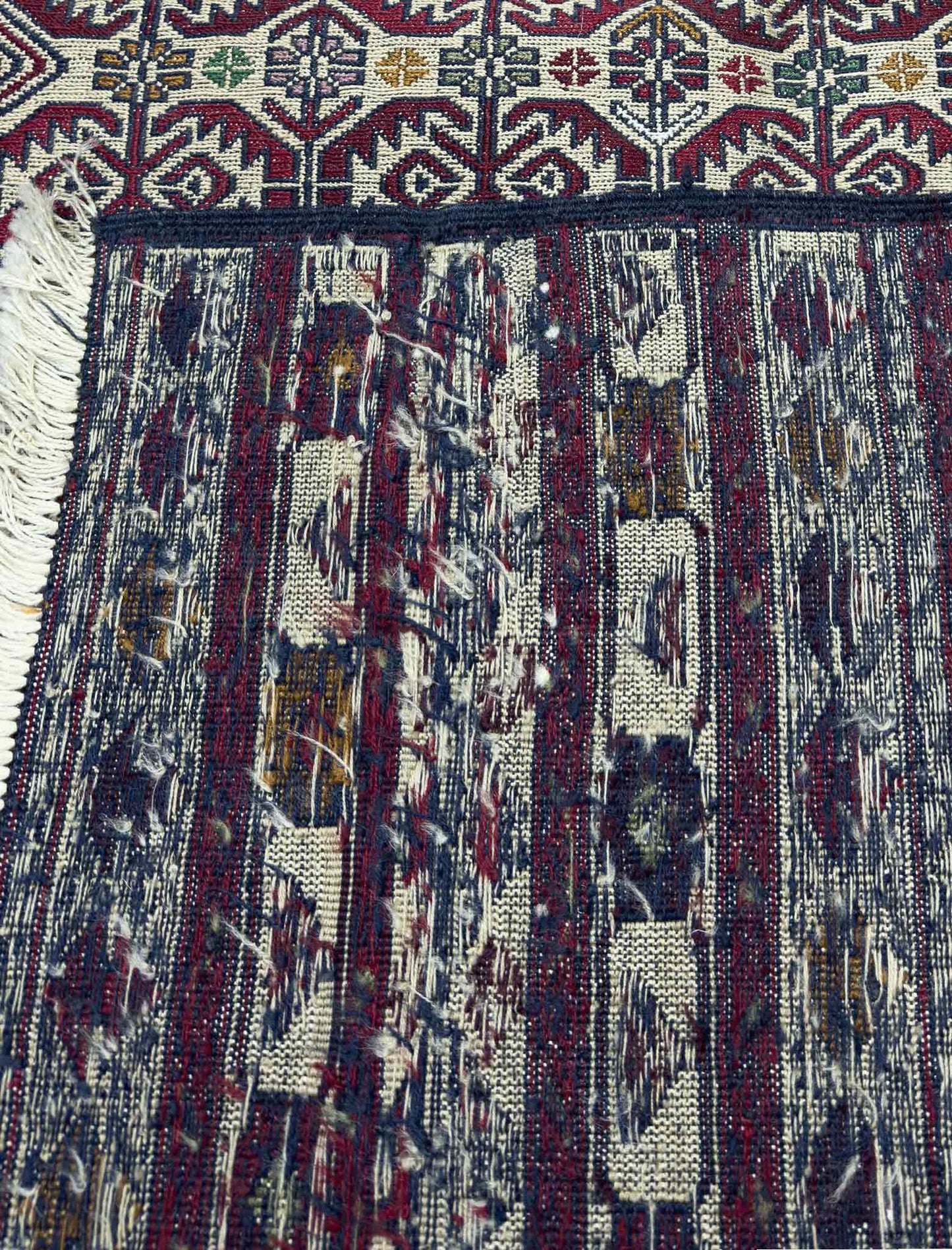 Afghan Kilm Soumak - 4 x 6 ft