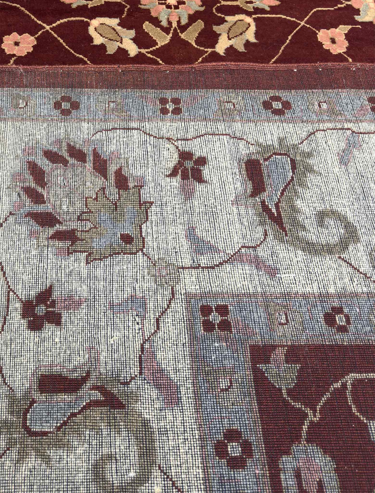 Modern Oushak Rug - 10 x 7 ft