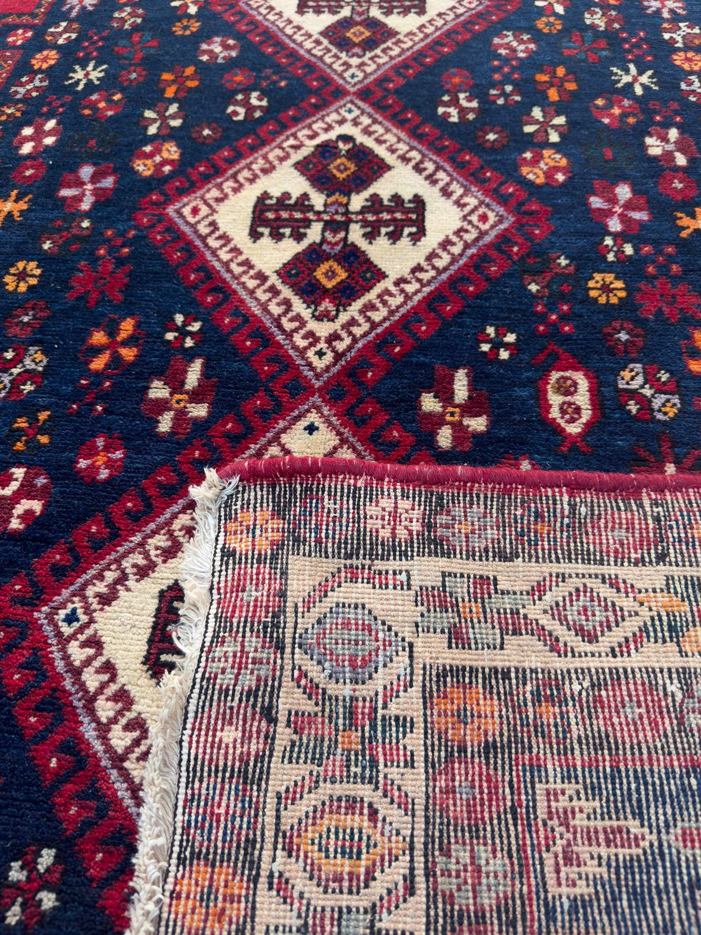 Tribal Afsharr Rug - 5 x 7 ft