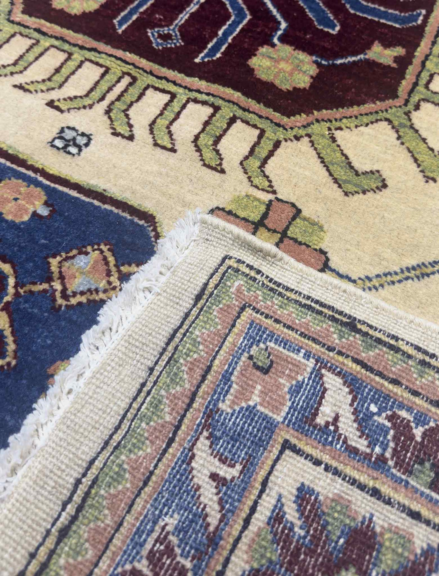 Modern Kazak Rug - 4.5 x 6.5 ft