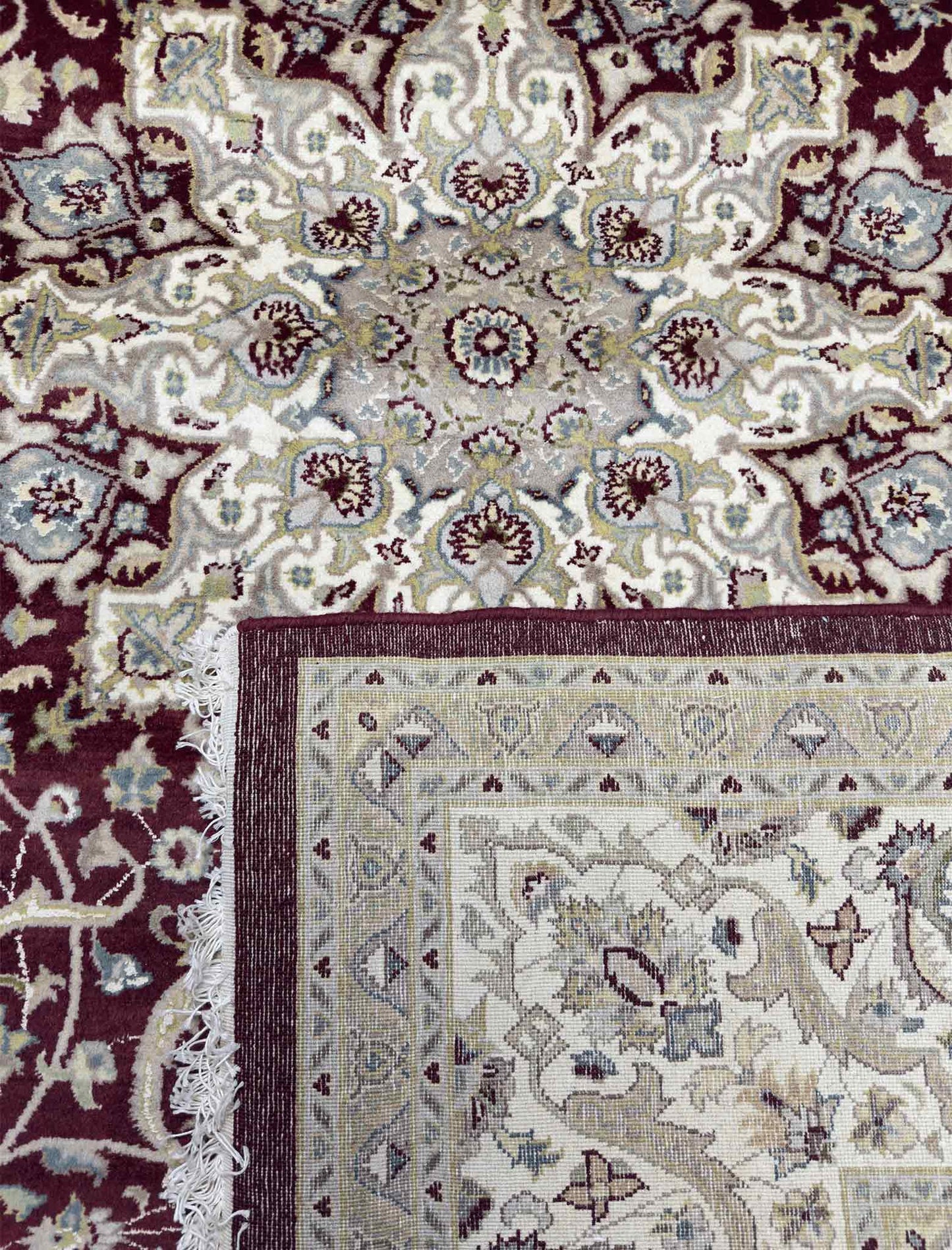 Isfahan Floral Rug - 8 x 10 ft