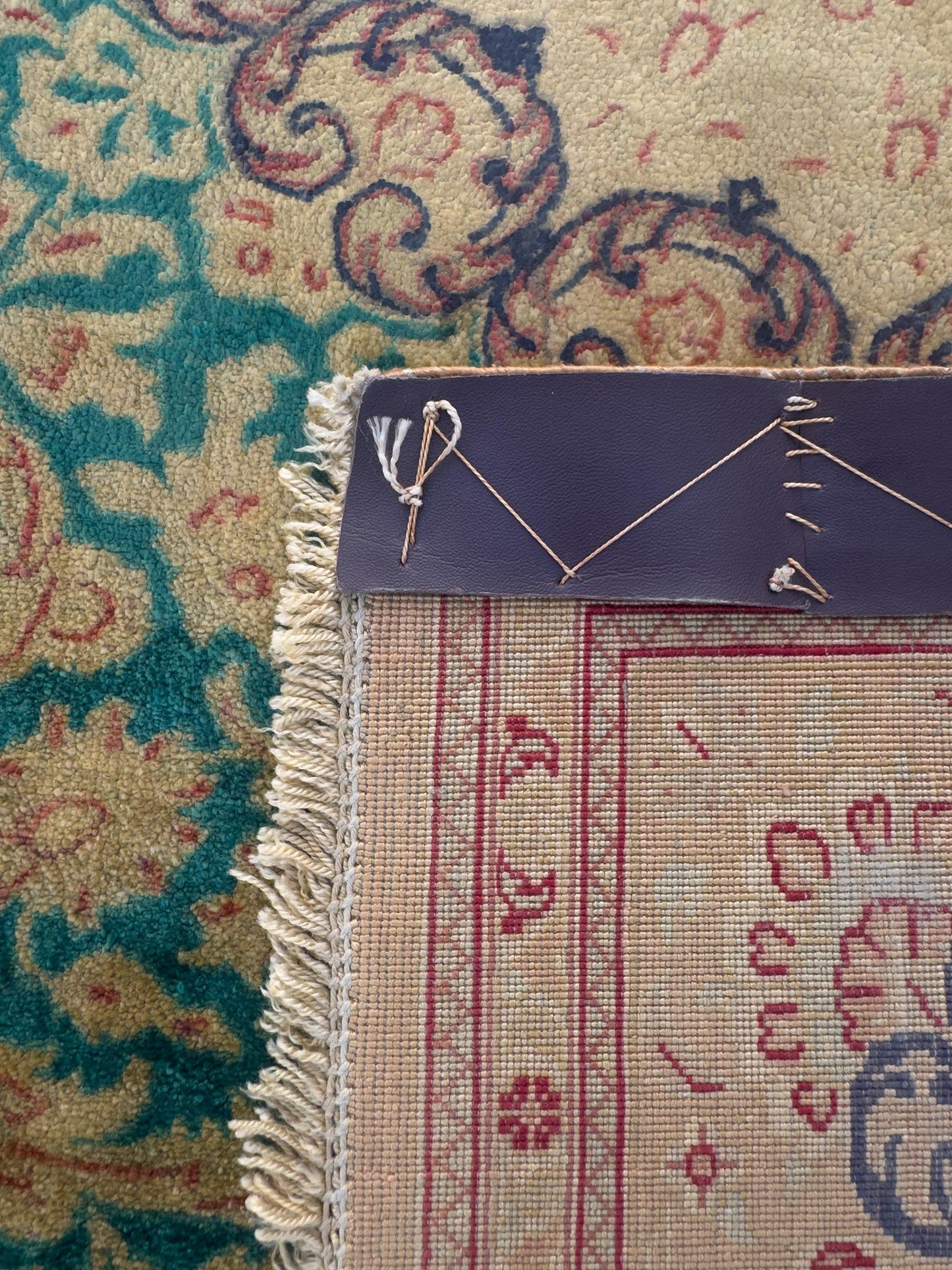 Pre-loved Qum Silk Rug - 3 x 5 ft