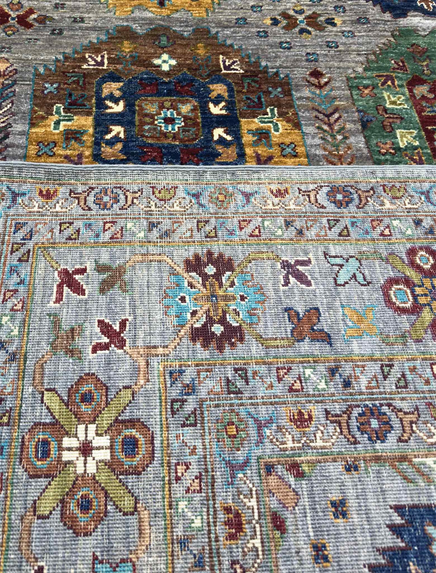 Modern Kazak Rug - 7 x 10 ft