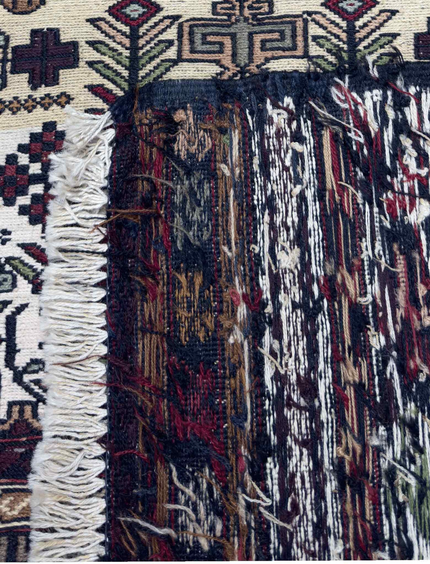 Afghan Kilm Soumak - 4 x 6 ft