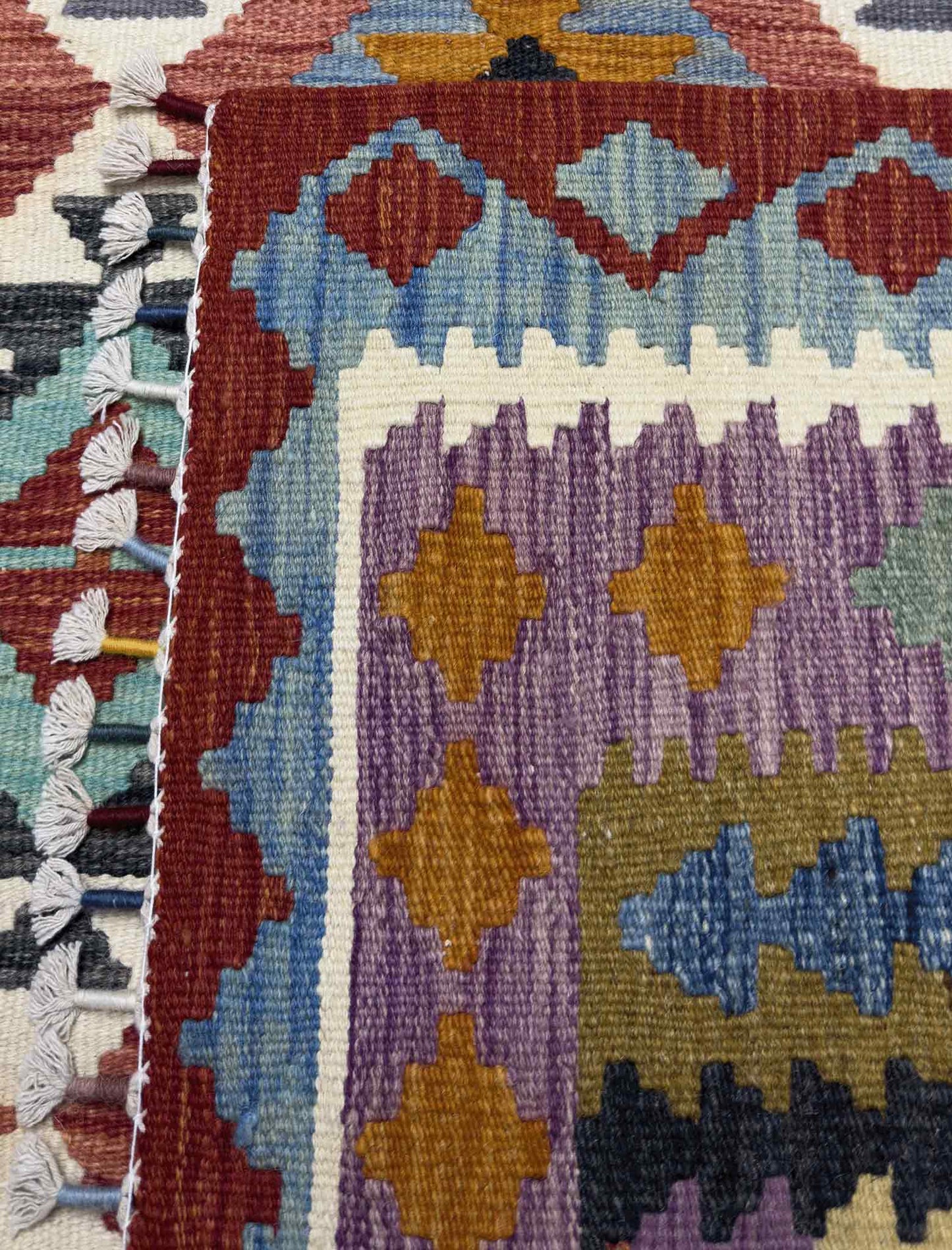 Afghan Kilm Meimnah - 6 x 5 ft