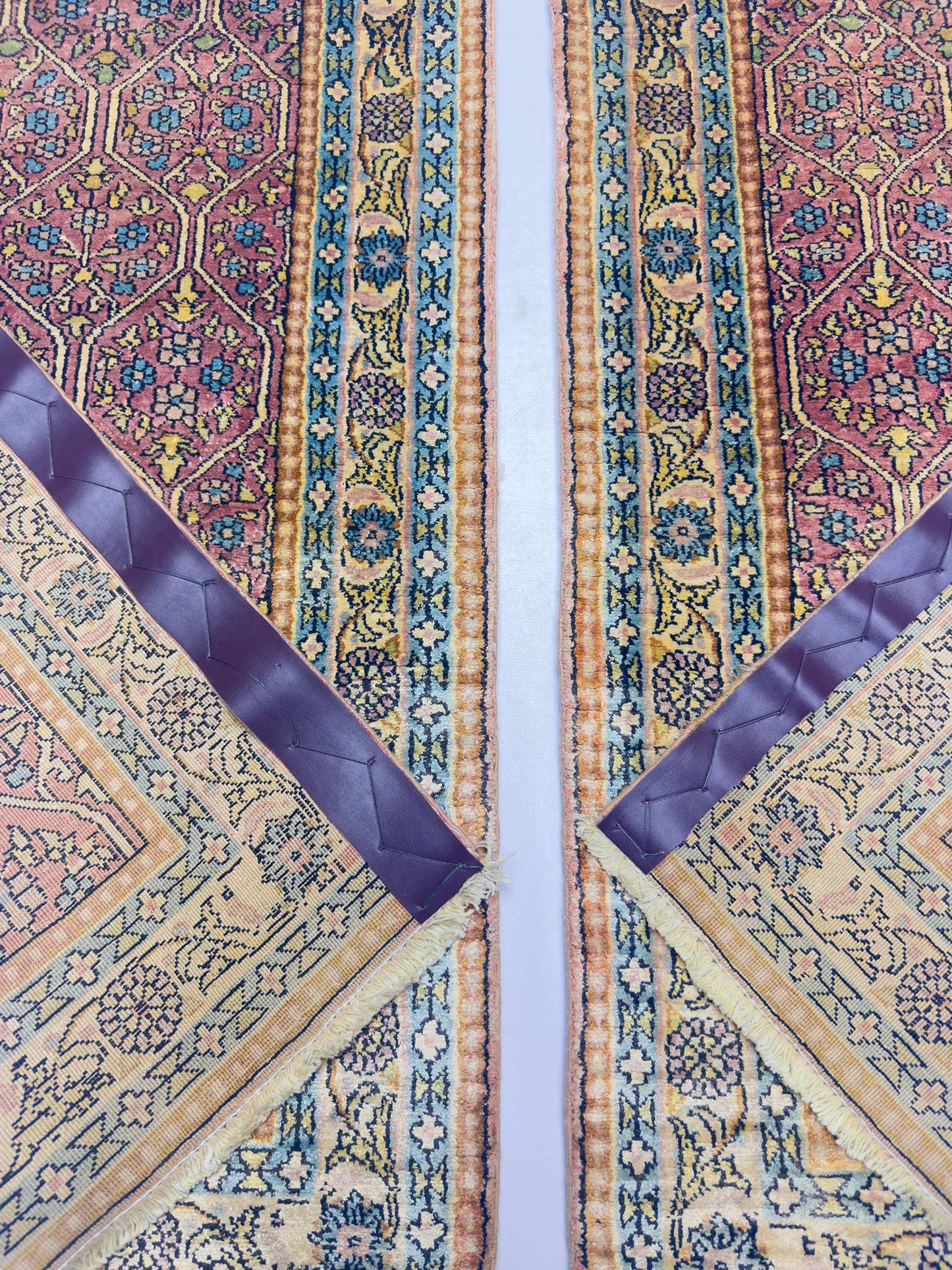 Twin Silk Rugs - 3 x 2 ft