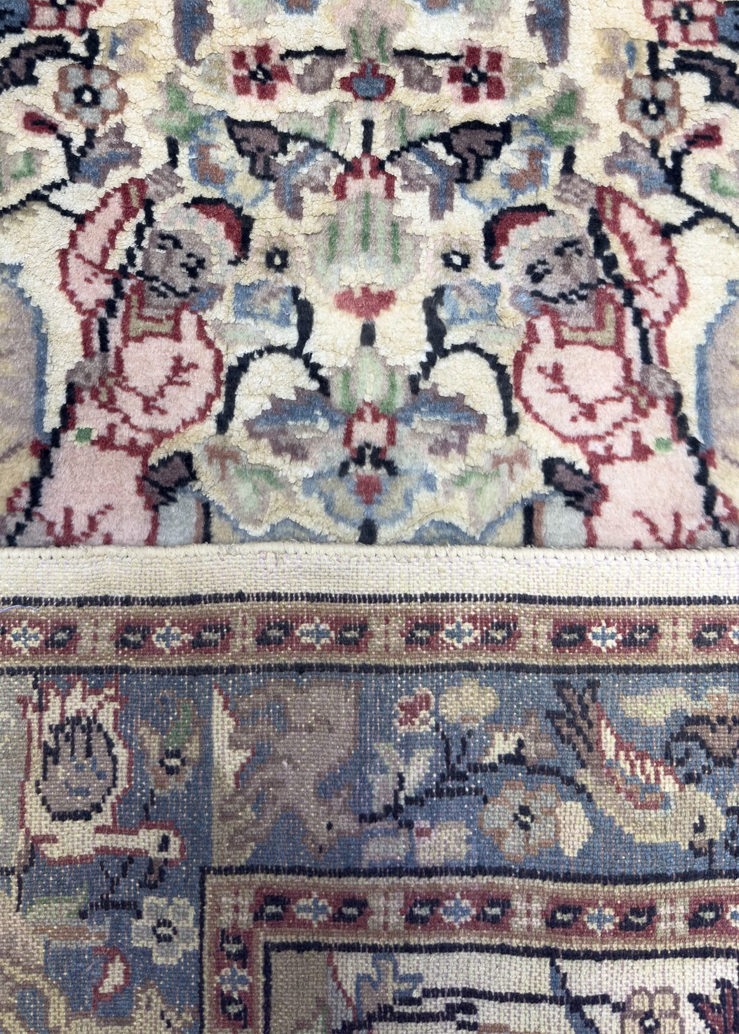 Pak. Persian Hunting Rug - 3x 5 ft