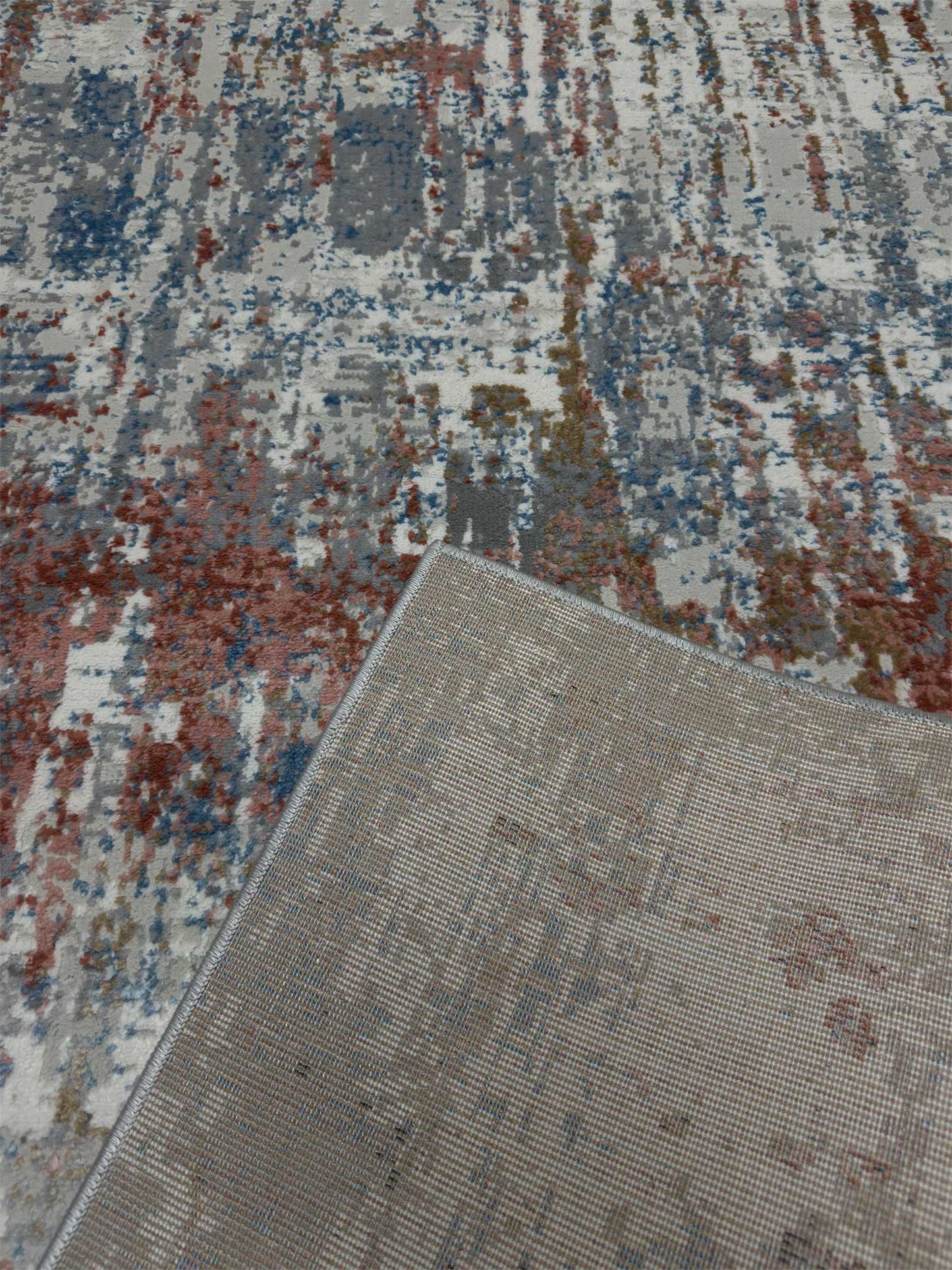 Modern Abstract Rug - 5 x 8 ft