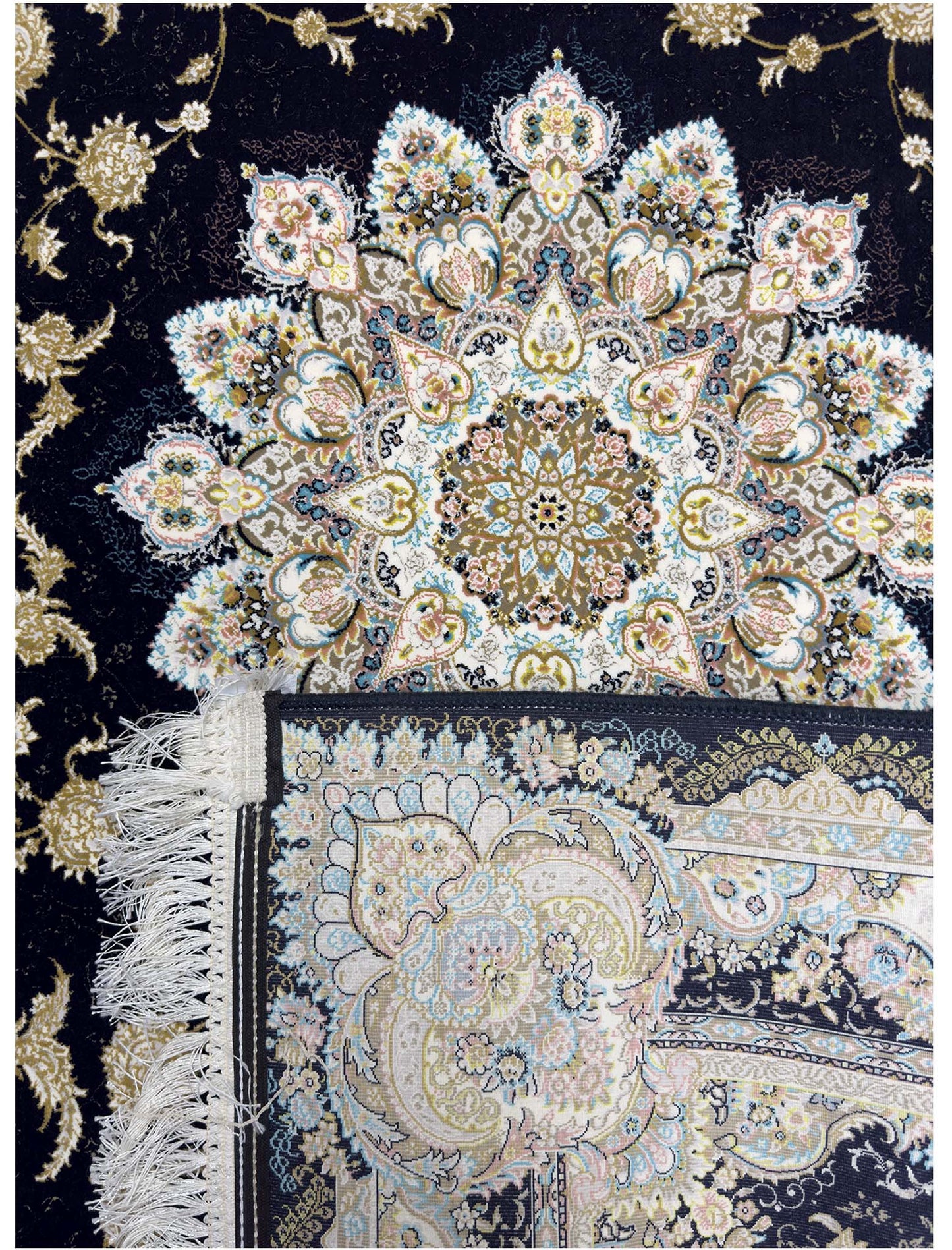 Traditional Floral Rug - 3 x 5 ft