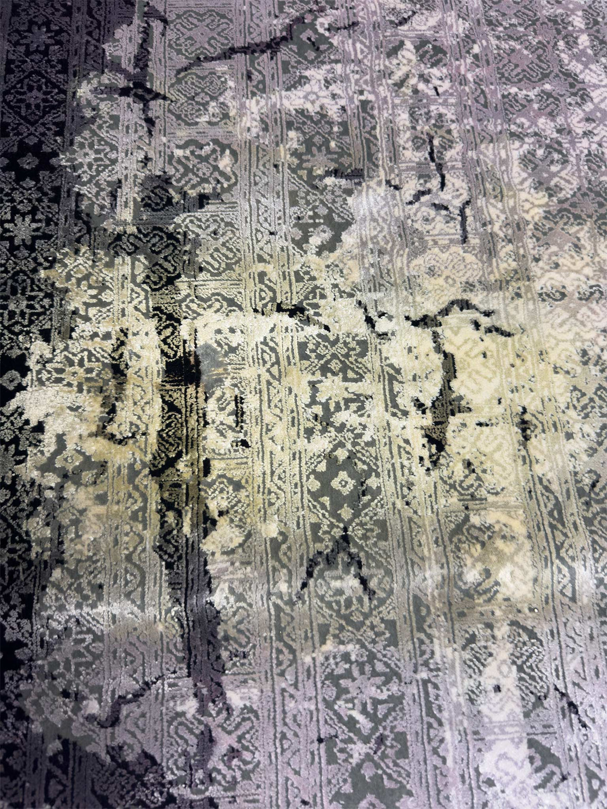 Contemporary Abstract Rug - 9 x 12 ft