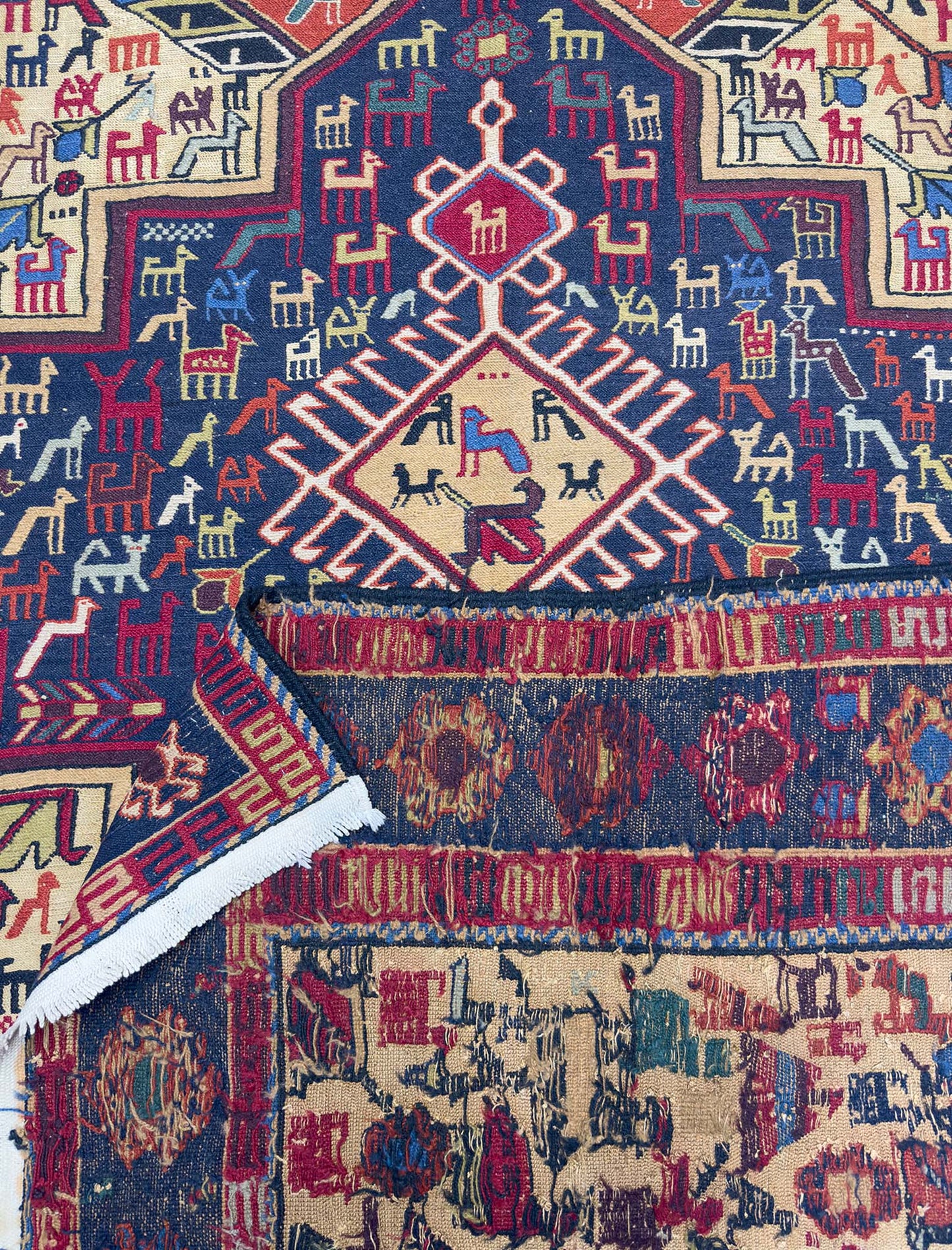 Mafresh Soumak Kilm - 6.5 x 9.5 ft