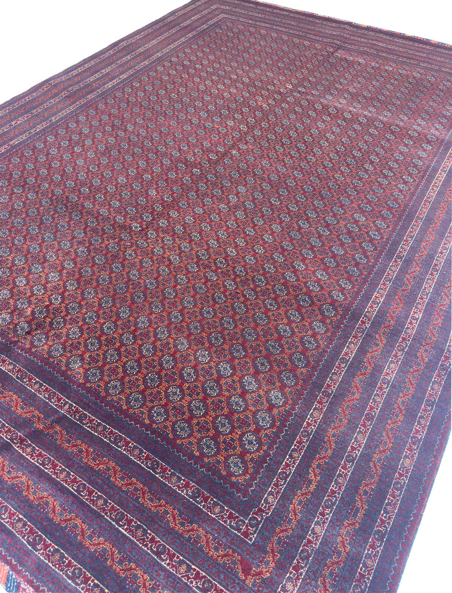 Afghan Original Tekke Gul - 7 x 10 ft