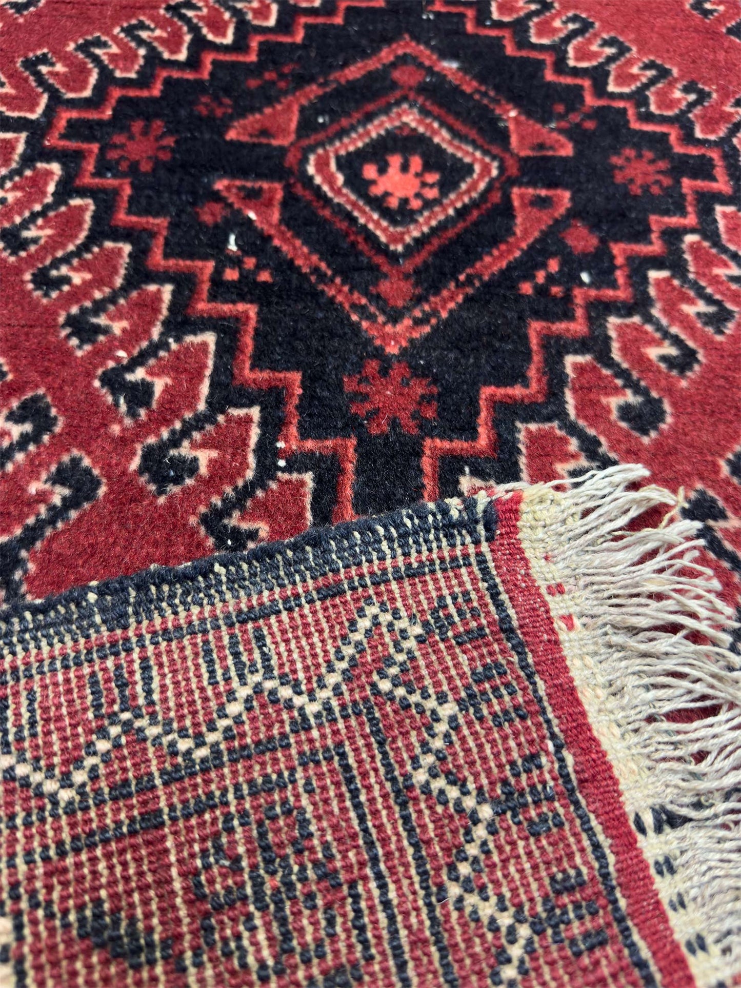 Afghan Tribal Runner - 2.5 x 10 ft