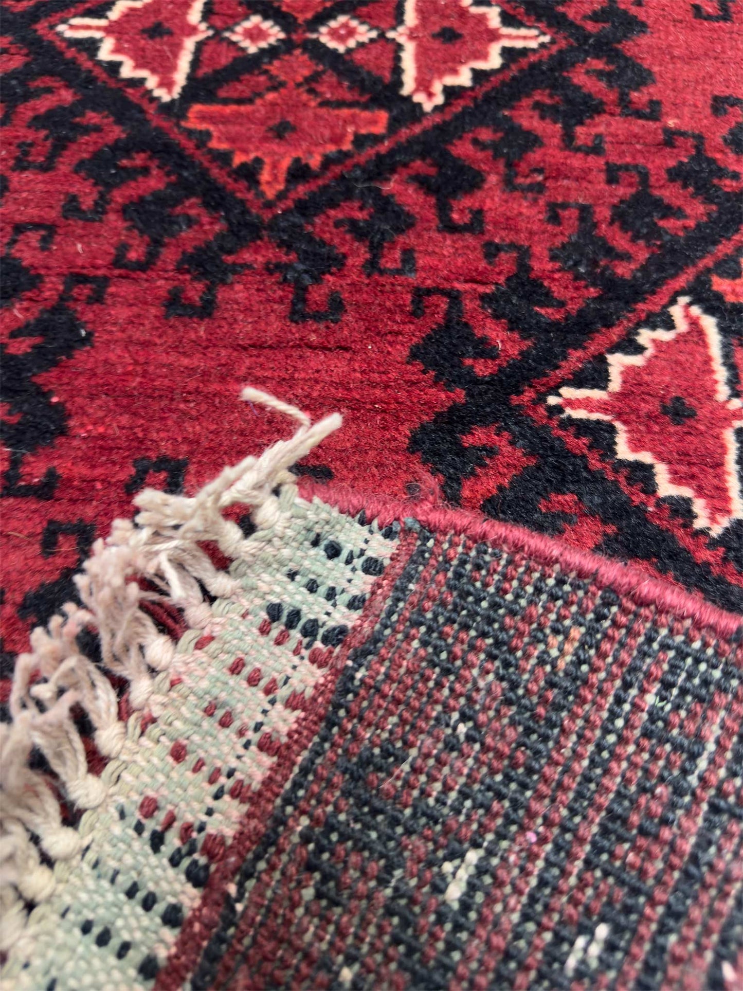 Afghan Tribal Runner - 2 x 9.5 ft