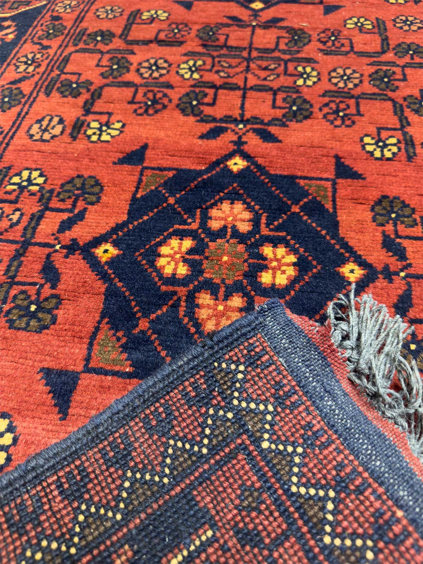 Afghan Tribal Runner - 3 x 12 ft