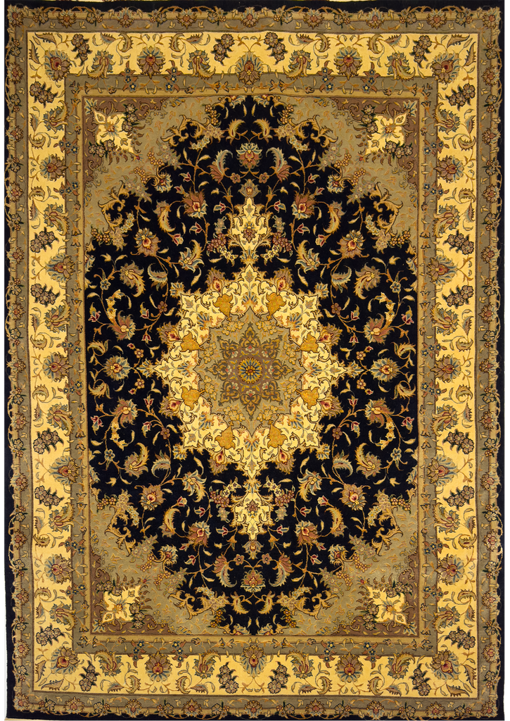 Irani (shahi) Tabrez Rug - 4.5 x 7 ft