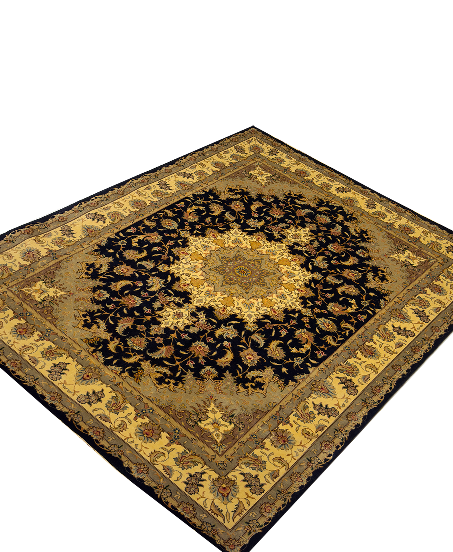 Persian Tabrez Rug - 4.5 x 7 ft