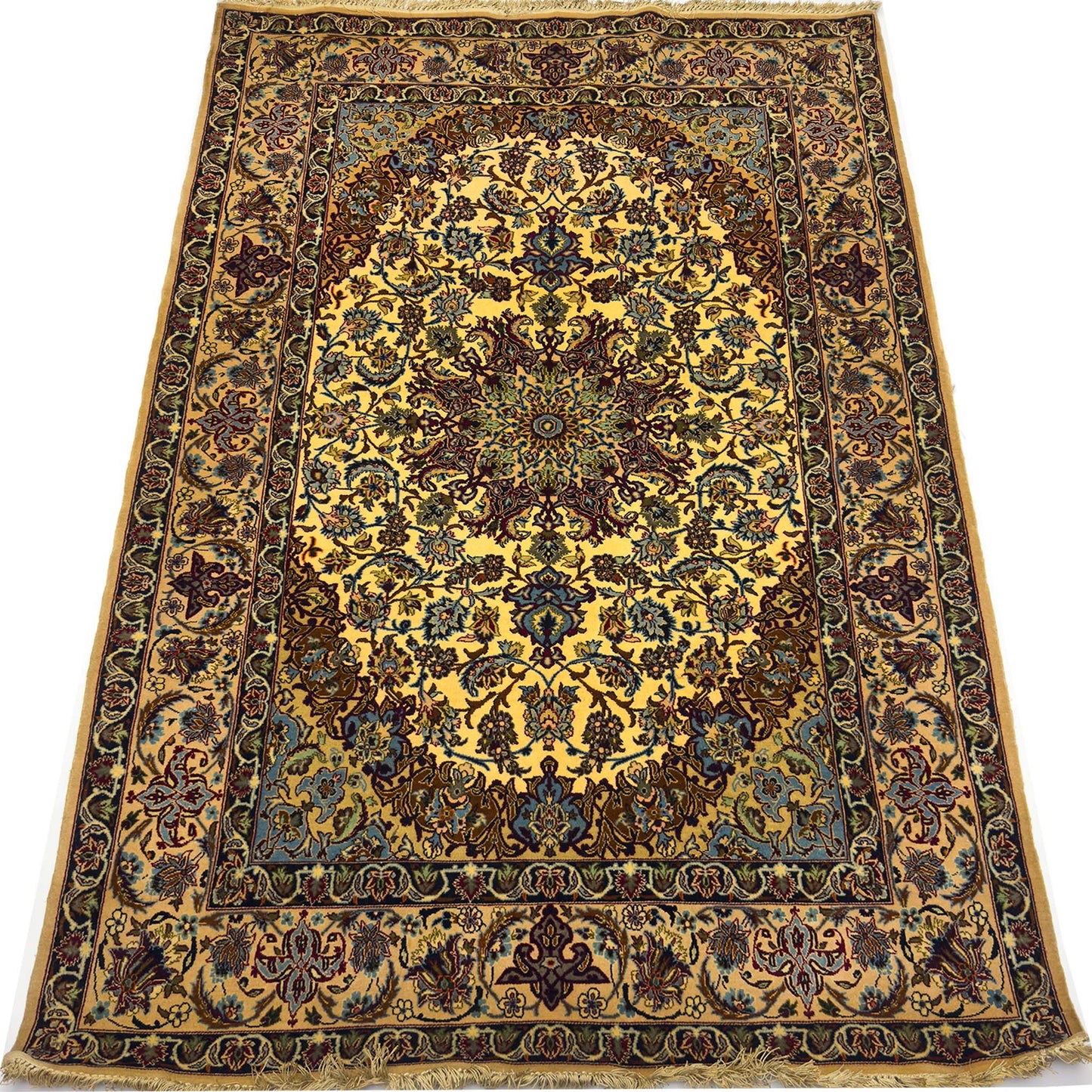 Super Isfahan Rug - 3 x 5 ft
