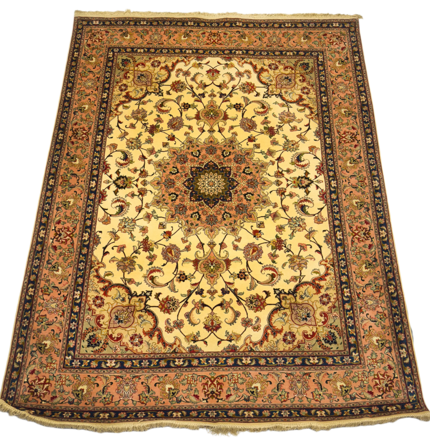 Persian Tabrez Rug - 4.5 x 7 ft