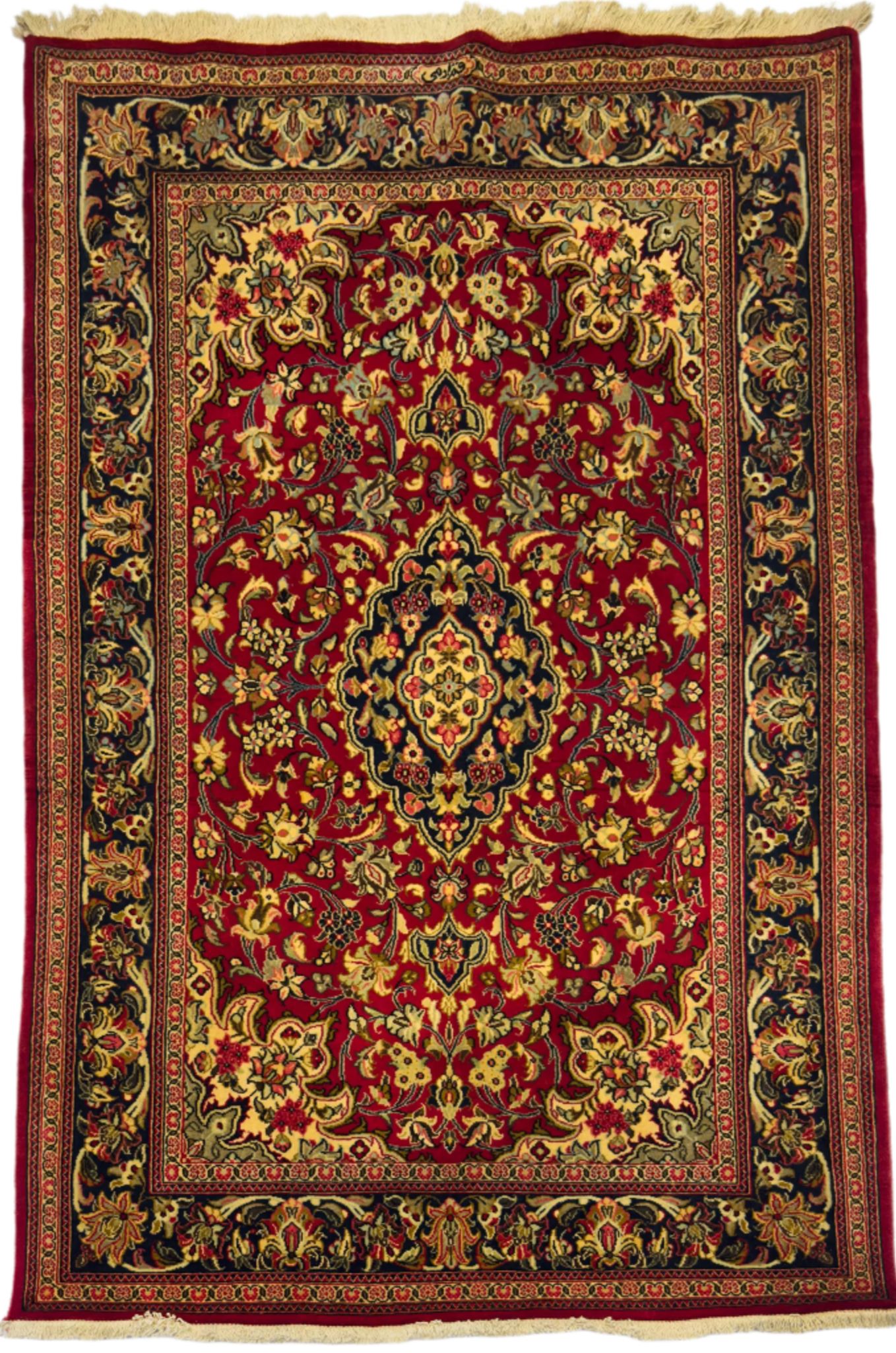 Persian Qum Rug - 3 x 5 ft