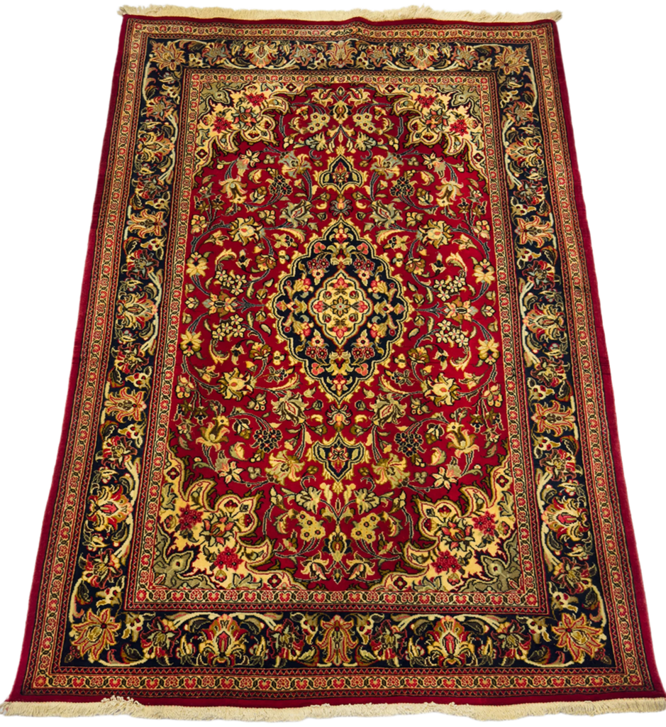 Irani Qum Rug - 5 x 3 ft