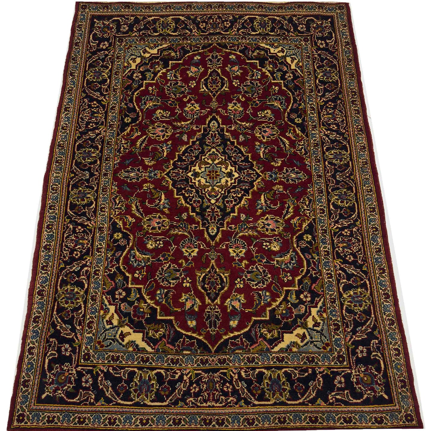 Kashan Rug - 3 x 5 ft