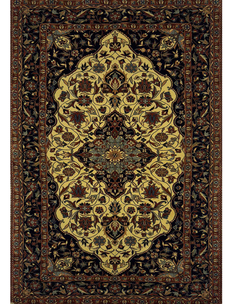 Kashan Rug - 5 x 3 ft