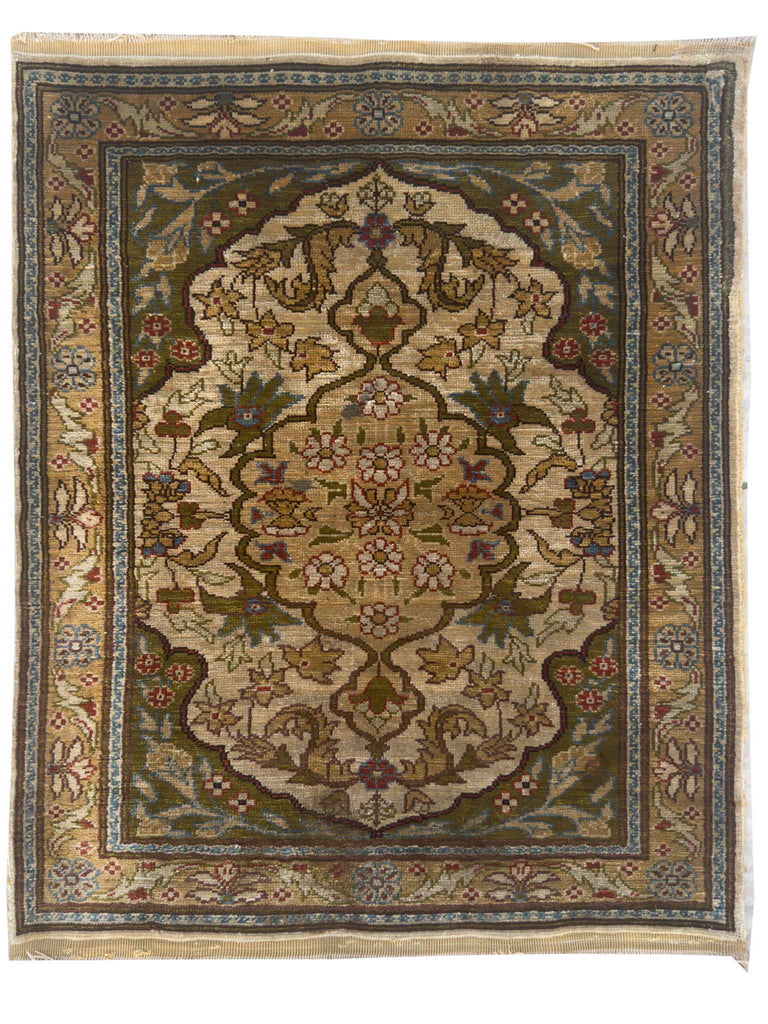 Keysari Silk Rug - 1 x 1.5 ft