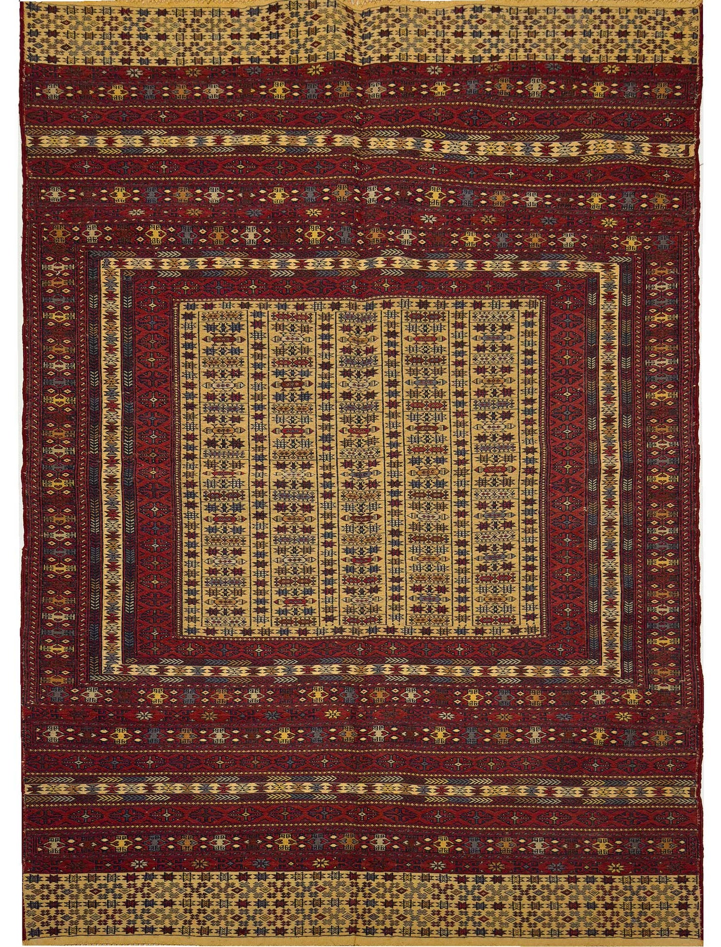 Afghan Soumak Kilm - 6 x 4 ft