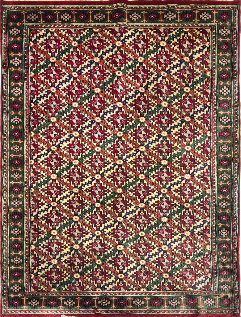 Bokhara Yamut Rug - 4 x 6 ft