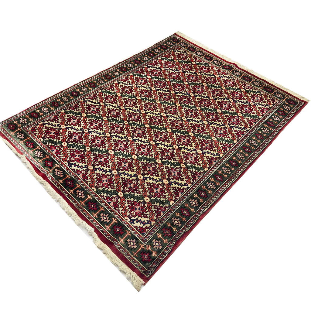 Bokhara Yamut Rug - 4 x 6 ft