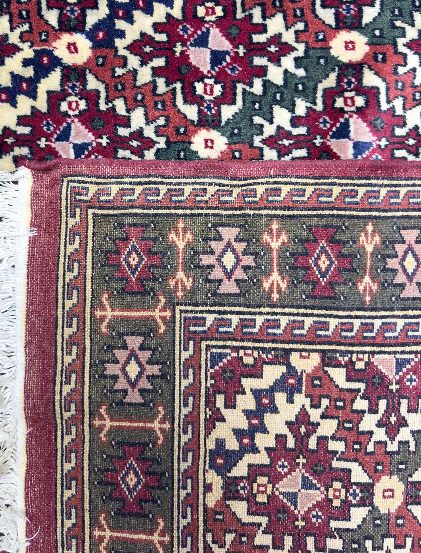 Bokhara Yamut Rug - 4 x 6 ft