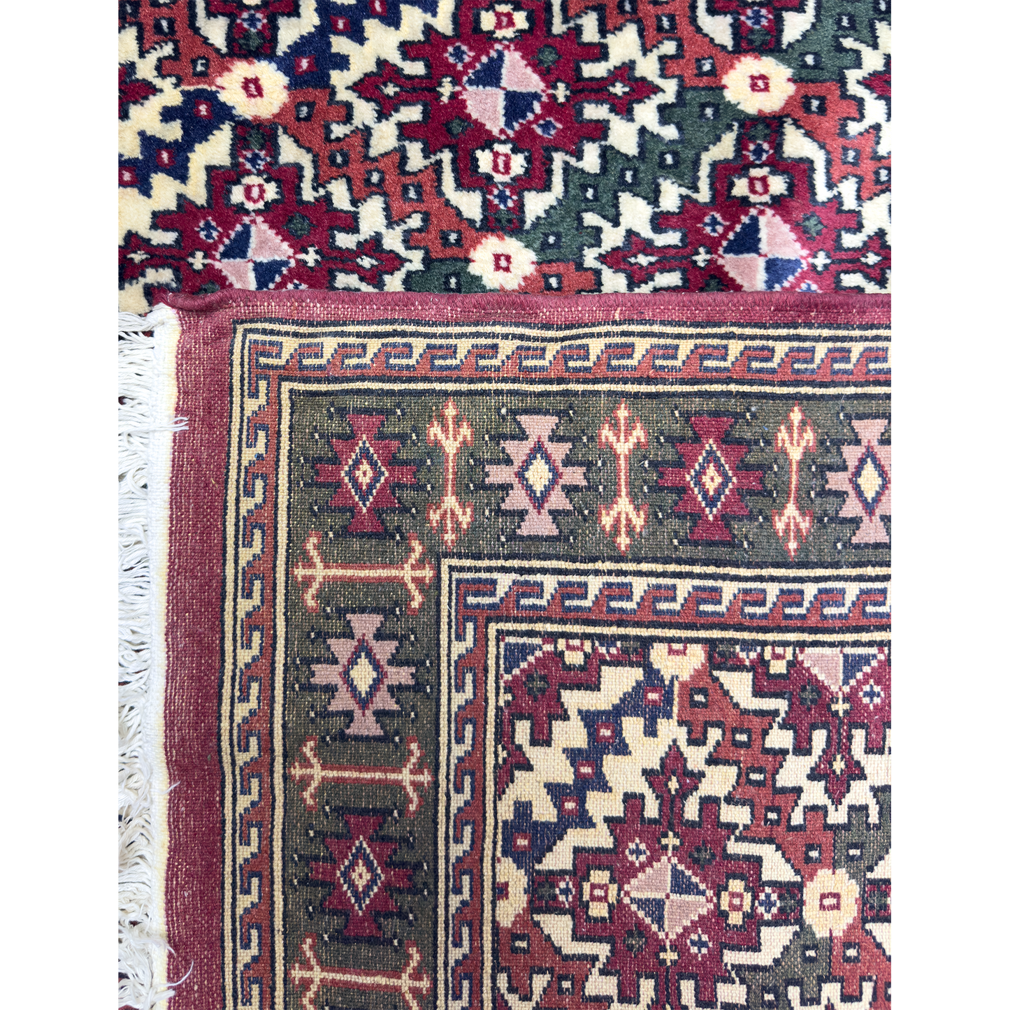 Pak. Bokhara Yamut Rug - 4 x 6 ft