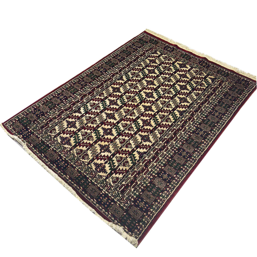 Bokhara Yamut Rug - 4 x 6 ft