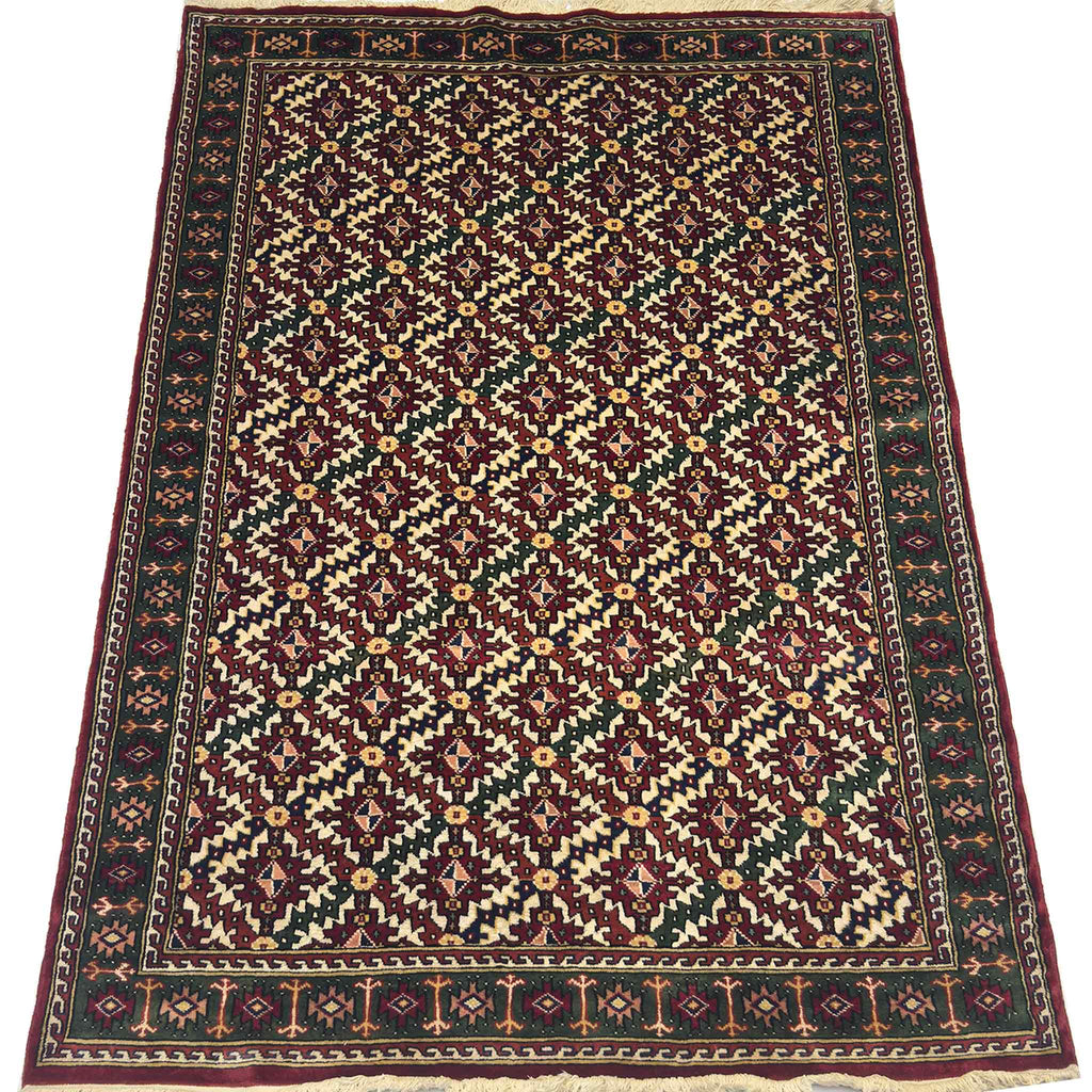 Bokhara Yamut Rug - 4 x 6 ft