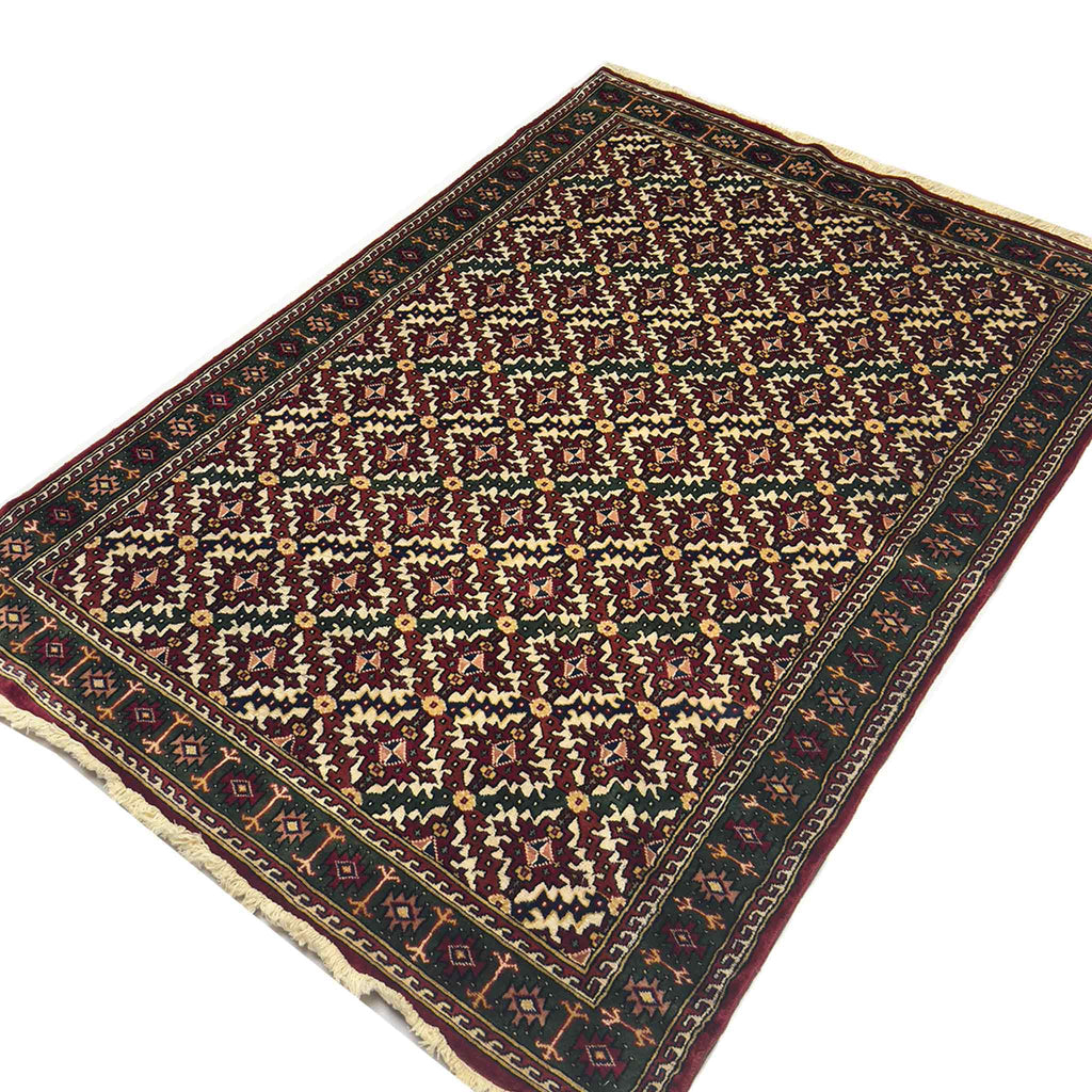 Bokhara Yamut Rug - 4 x 6 ft