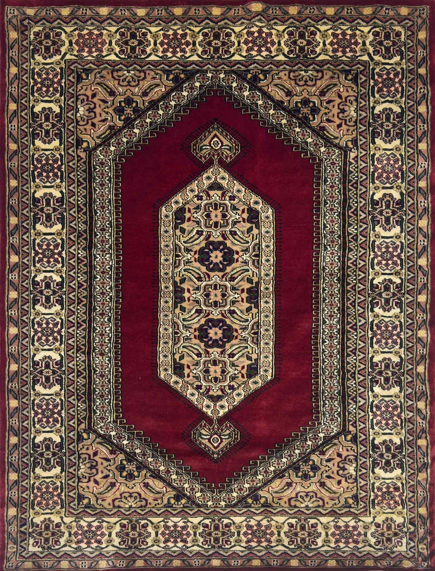 Modern Senneh Rug  - 4 x 6 ft