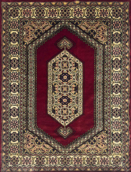 Modern Senneh Rug  - 4 x 6 ft