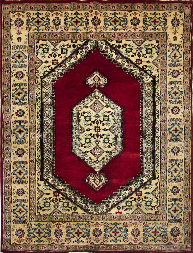 Modern Senneh  Rug - 4 x 6 ft