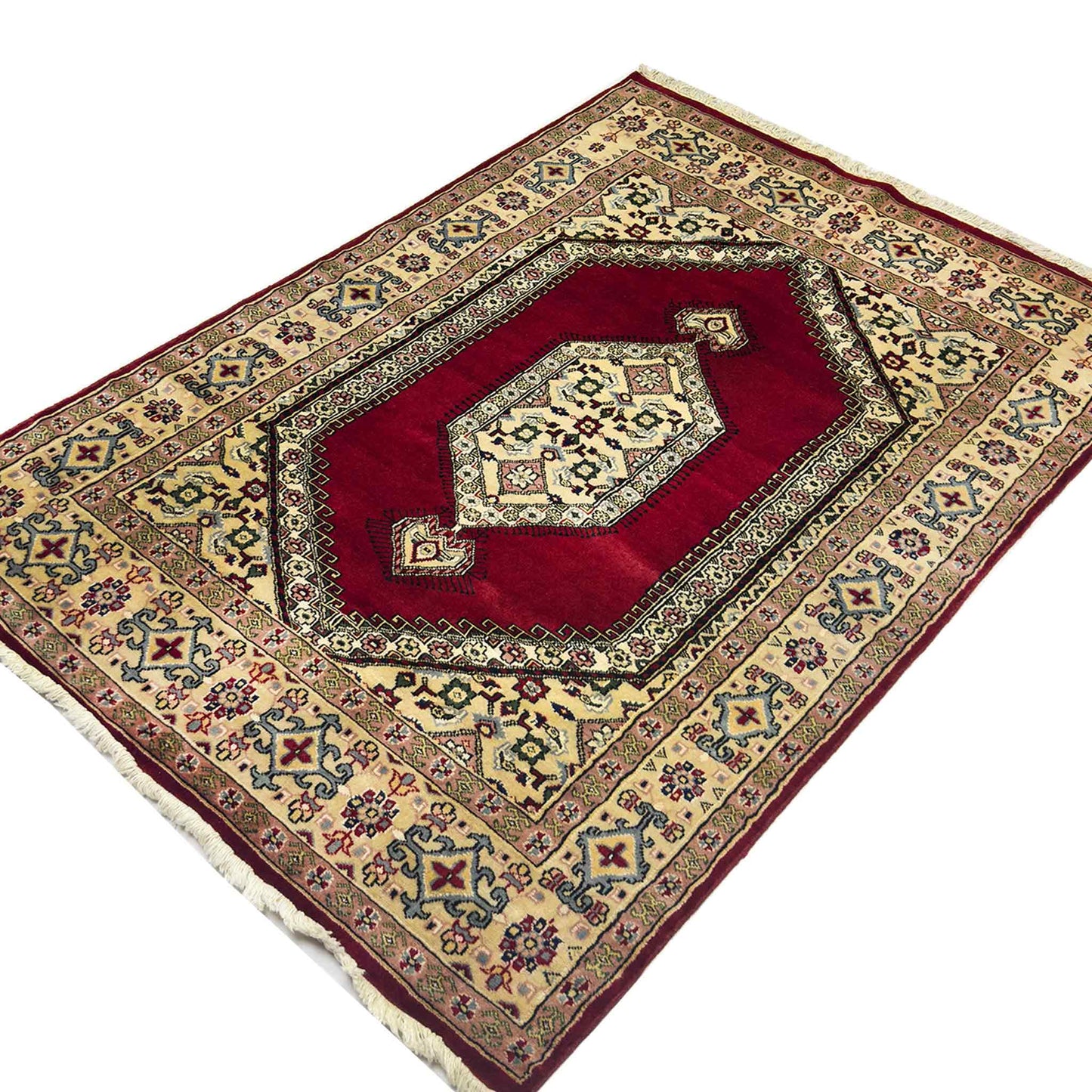Modern Senneh  Rug - 4 x 6 ft