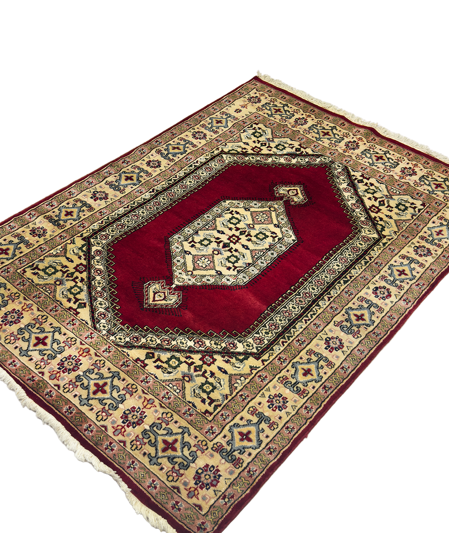 Pak. Persian Senneh  Rug - 4 x 6 ft