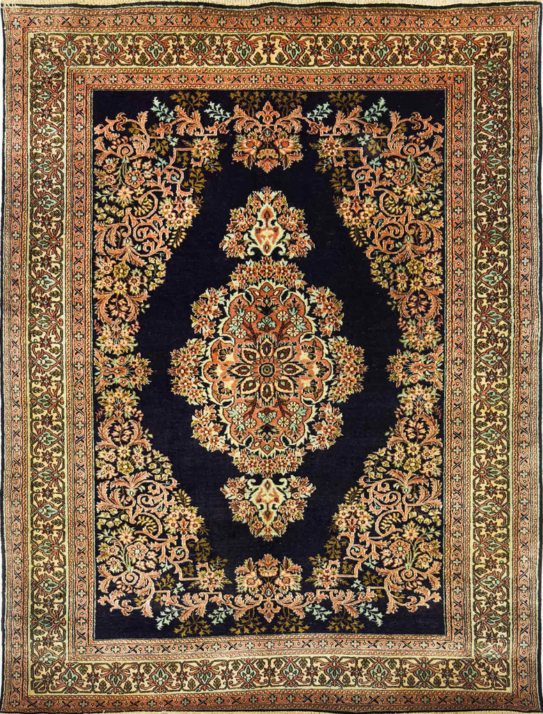 Qum 100% Silk Rug - 3 x 5 ft