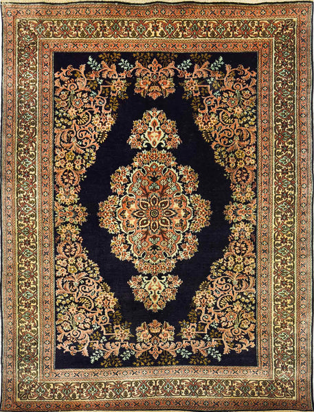 Qum 100% Silk Rug - 3 x 5 ft