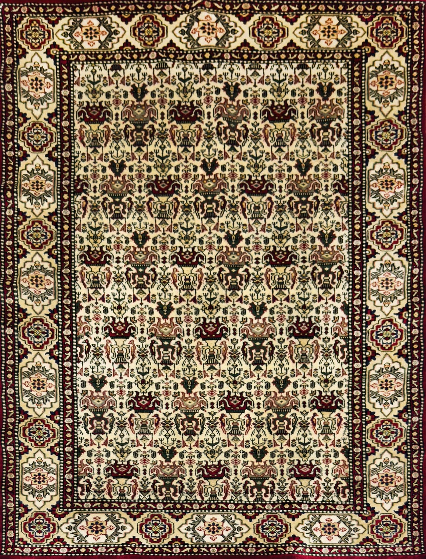 Oriental Abadeh Rug - 4 x 6 ft