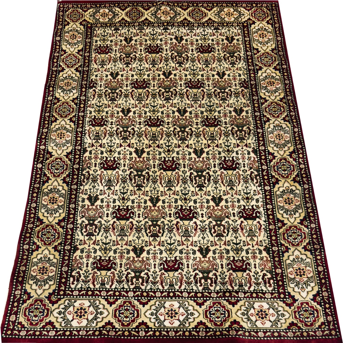 Oriental Abadeh Rug - 4 x 6 ft
