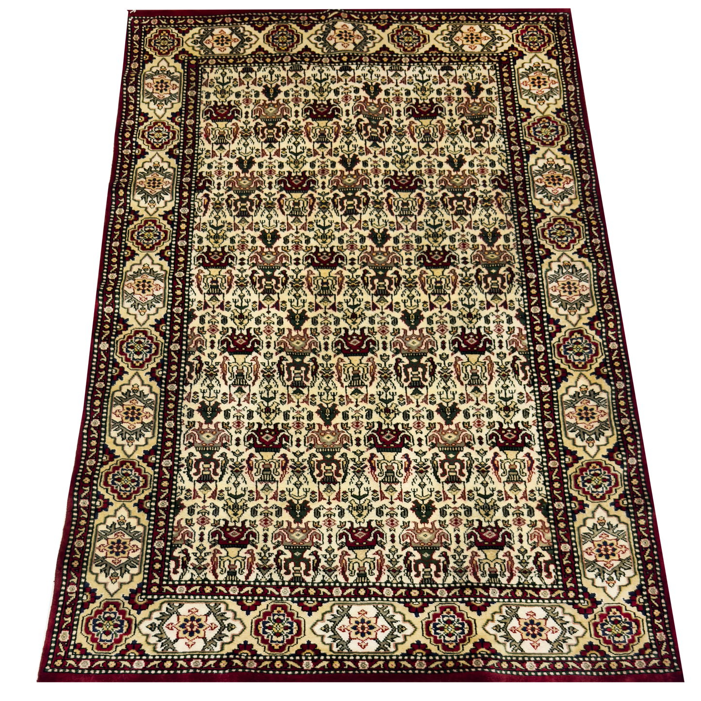 Pak. Persian Abadeh Rug - 4 x 6 ft