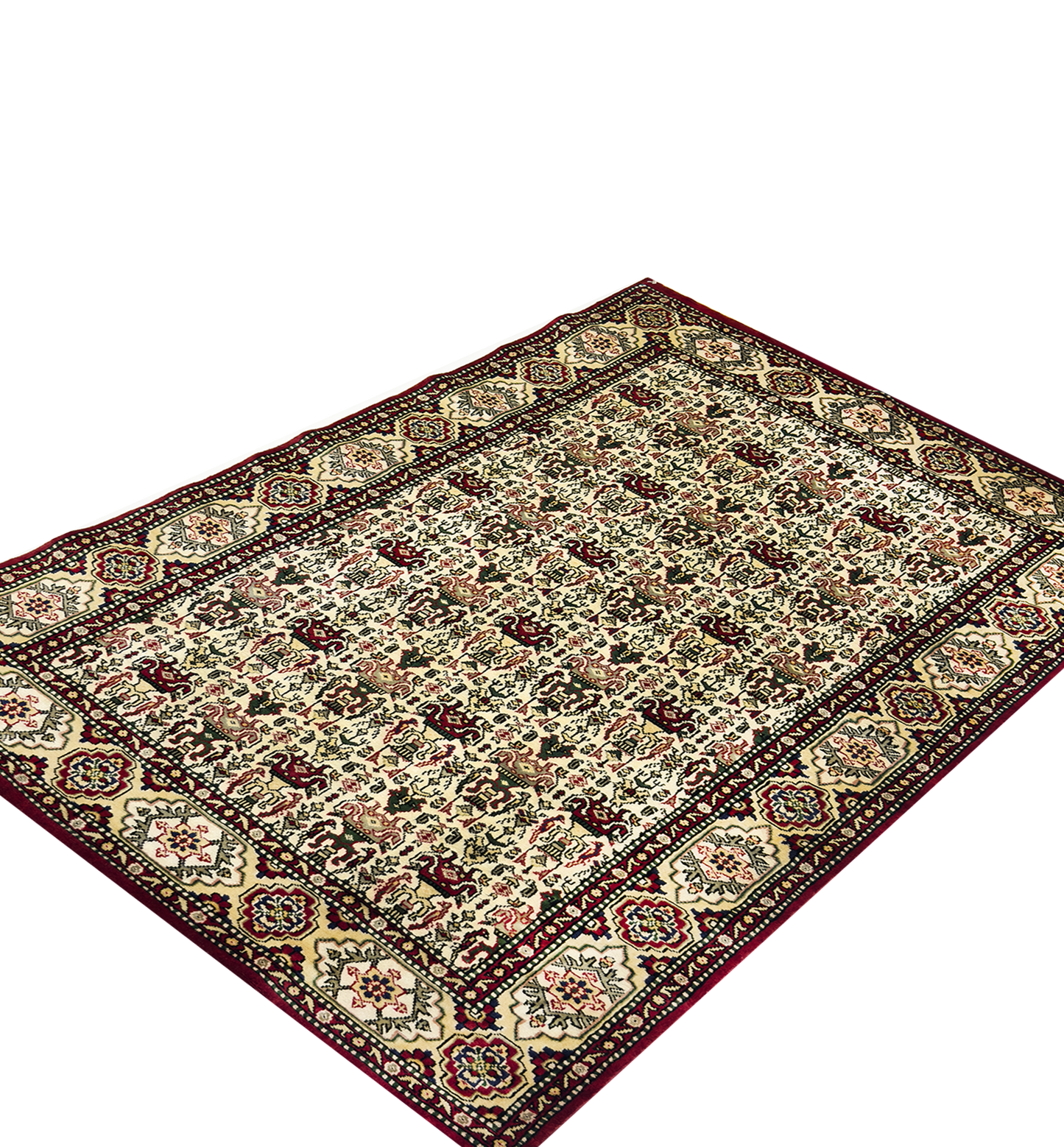Pak. Persian Abadeh Rug - 4 x 6 ft
